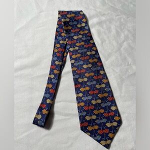 A.Mouley 1919 Paris Bowtie design 100% Silk Neck tie Made in France